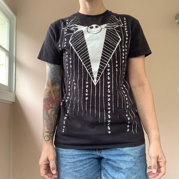 Hot Topic | Shirts | Nightmare Before Christmas Tuxedo Shirt | Poshmark